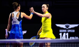 原创 
            WTA总决赛第3日综述：莱巴金娜首进四强，凯斯连败无缘出线