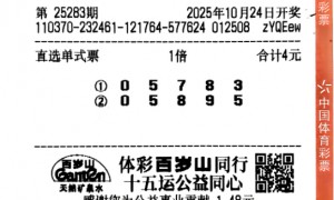 体彩爱好者守车牌号近1个月揽10万 直言意想不到